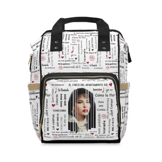 Discover Selena Songs Diaper Backpack