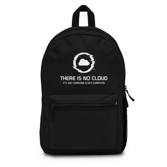 Discover Techie Quote Backpack, Funny IT Gift
