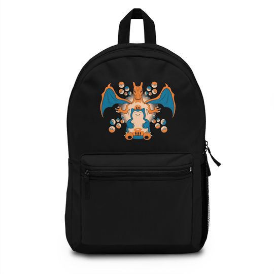 Discover Dragon Backpack, Fantasy Mythical Creature Book Bag