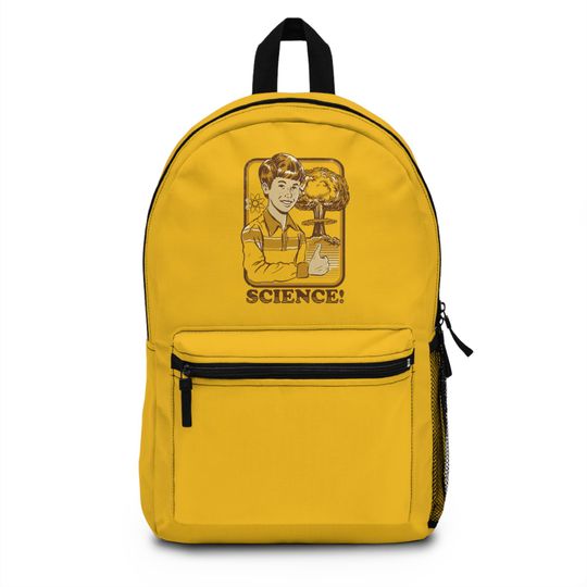 Discover Science Backpack, Funny School Bag, Gift for Students