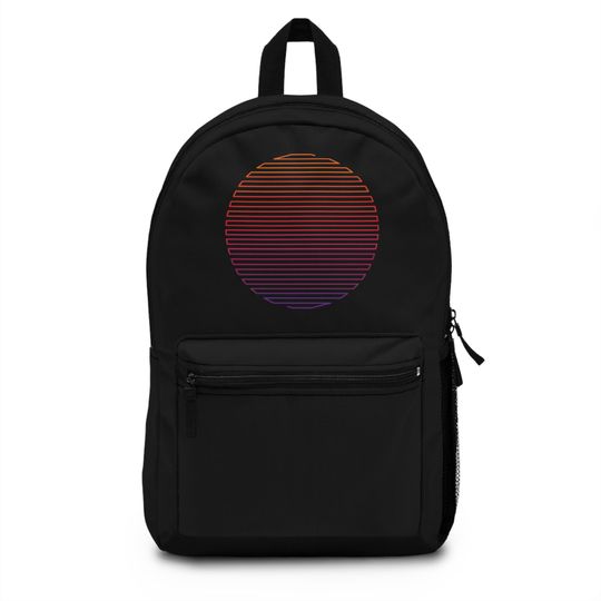 Discover Minimalist Backpack, Linear Light Design, Geometric Rucksack