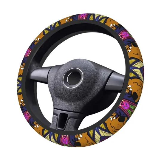 Discover Saiise Scooby-Doo Print Steering Wheel Covers for Car, Truck and SUV Accessories