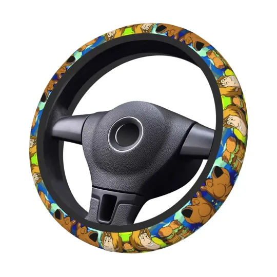 Discover Saiise Scooby-Doo Print Steering Wheel Covers for Car, Truck and SUV Accessories