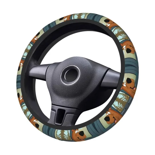 Discover Saiise Scooby-Doo Print Steering Wheel Covers for Car, Truck and SUV