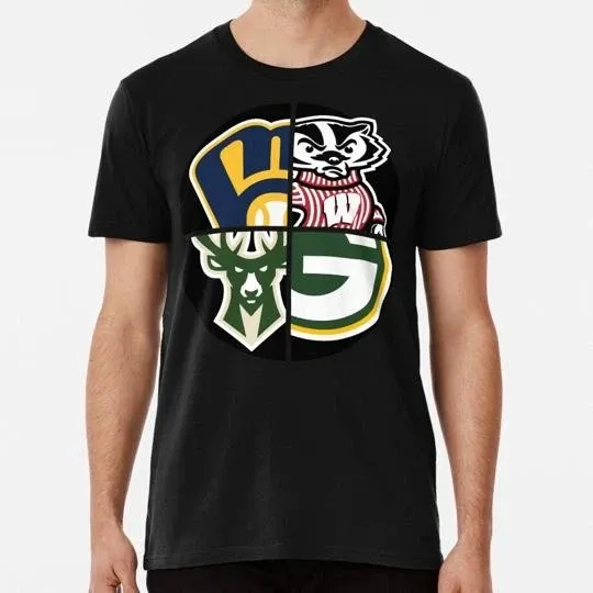 Discover Wisconsin Sports Teams T-Shirt