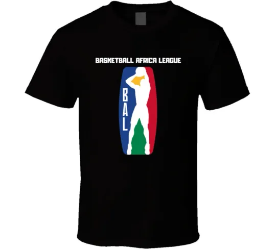 Discover Basketball Africa League Logo T-Shirt for Fans
