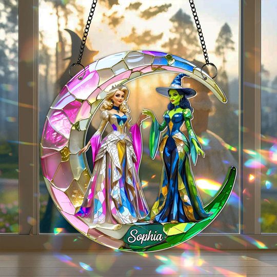 05TGLU250725 Suncatcher Ornament - Personalized