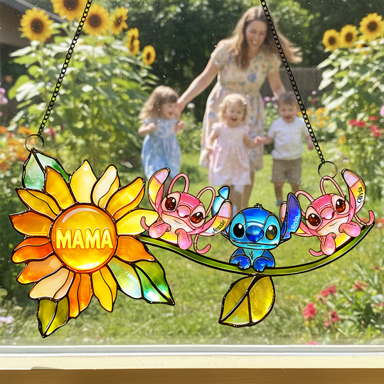 Discover Sunflower Suncatcher Ornament – Personalized Gifts For Mom