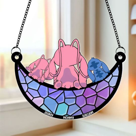 Discover Personalized Gifts For Mom Suncatcher Ornament