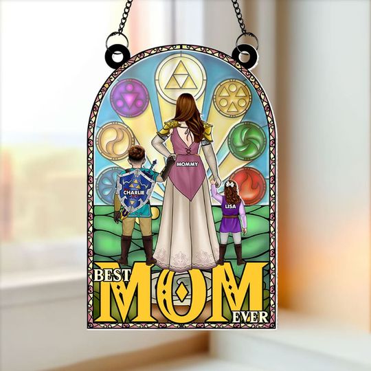 Discover Personalized Gifts For Mom Suncatcher Ornament