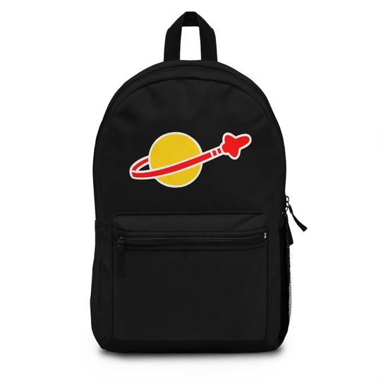Discover Galactic Adventure Backpack - Space Logo School Travel Bag