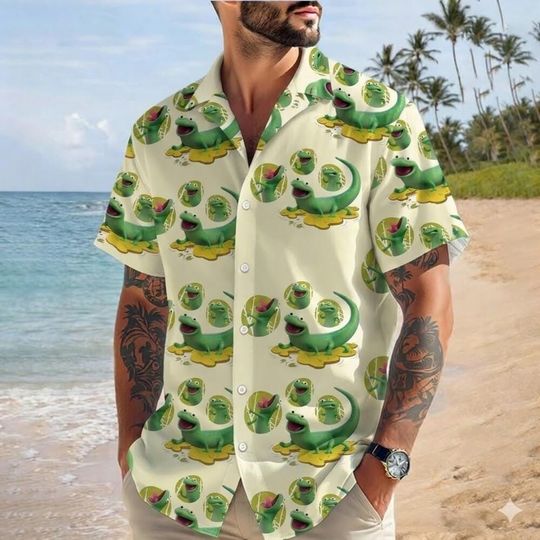 Discover Tom the Lizard Hoppers 2026 Hawaiian Shirt, Pixar Hoppers Movie Hawaii Shirt, Funny Disneyland Tom Lizard Tee, Gift For Kids, Summer Oufits