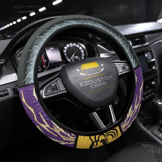 Discover Laxus Dreyar Fairy Tail Anime Steering Wheel Cover Car Accessories