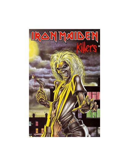 Discover Iron Maiden Flag Textile Poster Vertical