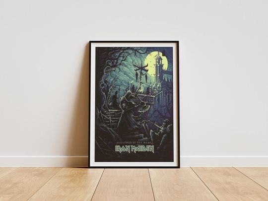 Discover Iron Maiden Vertical Album Poster, Music Poster, Wall Decor, Poster Gift