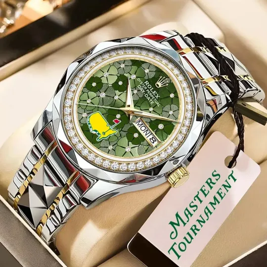 Discover Masters Alloy Stainless Steel Quartz Watch for Men
