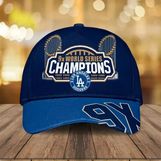Discover Dodgers 2025 World Series Champions Classic Cap