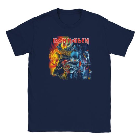 Discover IRON MAIDEN T-Shirt Classic Rock Concert Merch