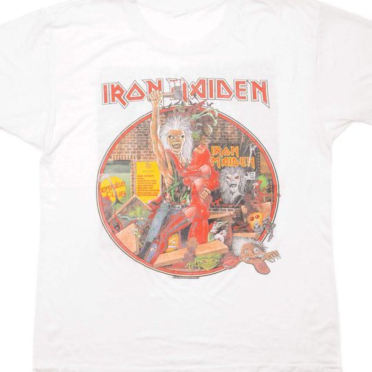 Discover Vintage Iron Maiden T-Shirt 1990