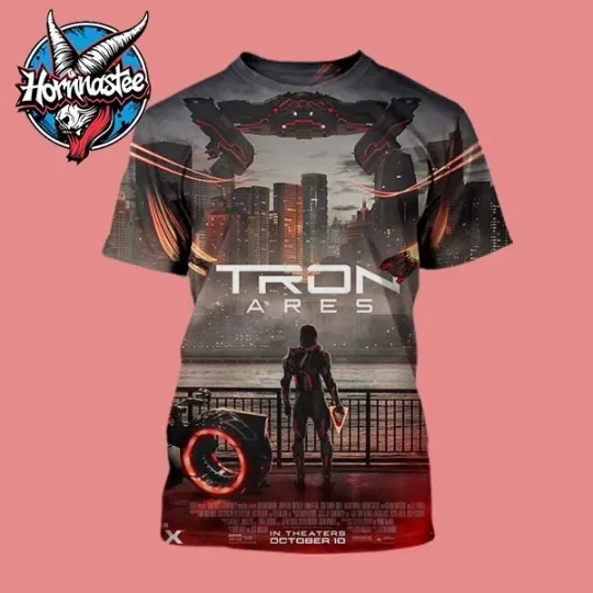 Discover Tron Ares 3D All-Over Print T-Shirt October 2025