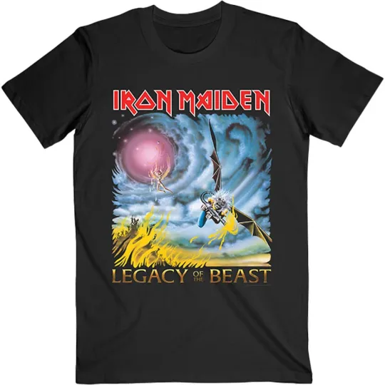 Discover Men's Iron Maiden The Flight of Icarus T-Shirt