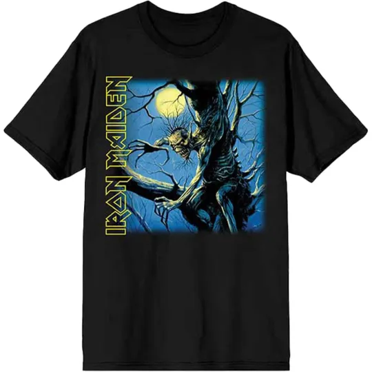Discover Men's Iron Maiden Fear Of The Dark Album Tracklisting T-Shirt