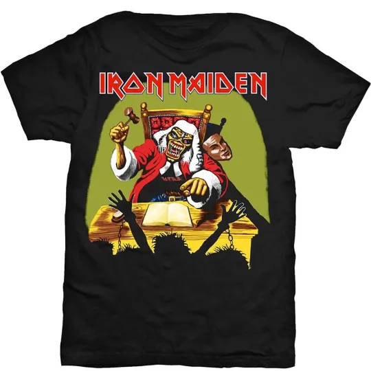 Discover Men's Iron Maiden Deaf Sentence T-shirt