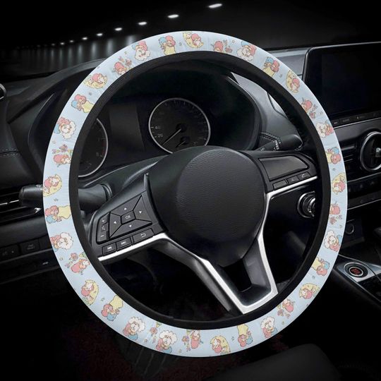 Little Twin Stars Car Steering Wheel Cover