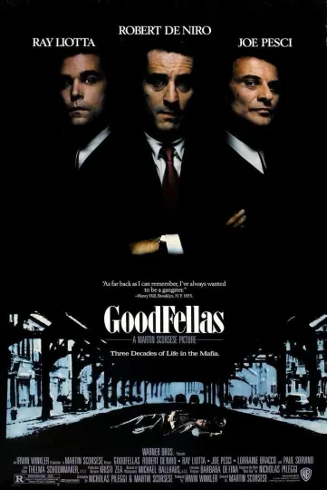 Discover Goodfellas Movie Poster Premium Matte Vertical Poster