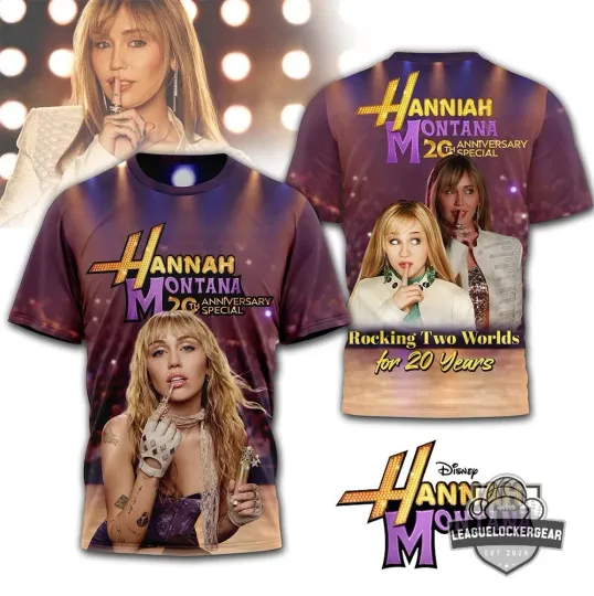 Discover Hannah Montana 20th Anniversary Special 3D T-shirt