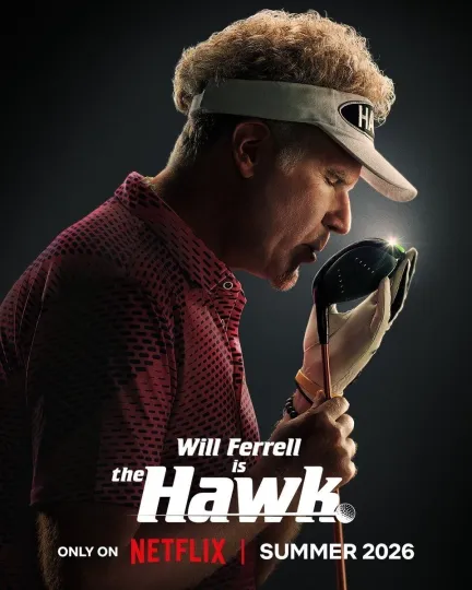 Discover Will Ferrell Lonnie The Hawk 2026 Poster