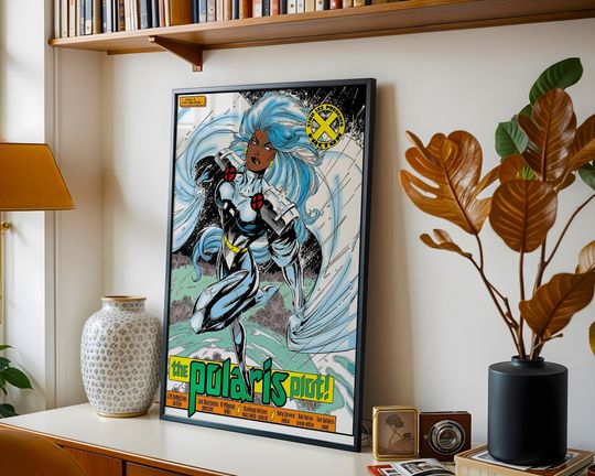 Storm X-Men Poster Print Comic Cover Wall Art for Home Decor