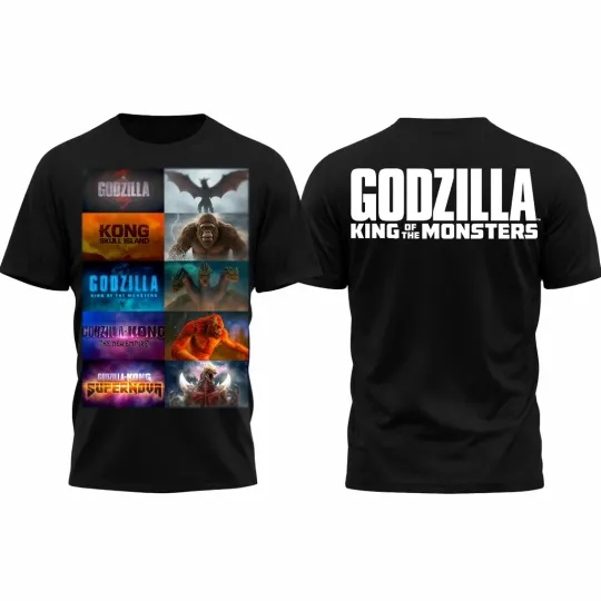 Discover god zilla Shirt, King of the Monsters All Over Print Shirt