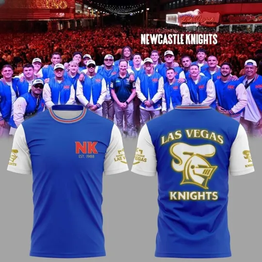 Discover Newcastle Knights Las Vegas 2026 Shirt