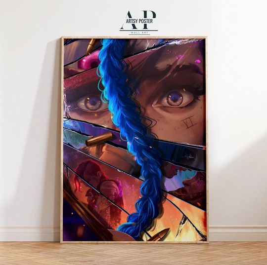 Discover Arcane TV Series Poster: Jinx Fine Art Print