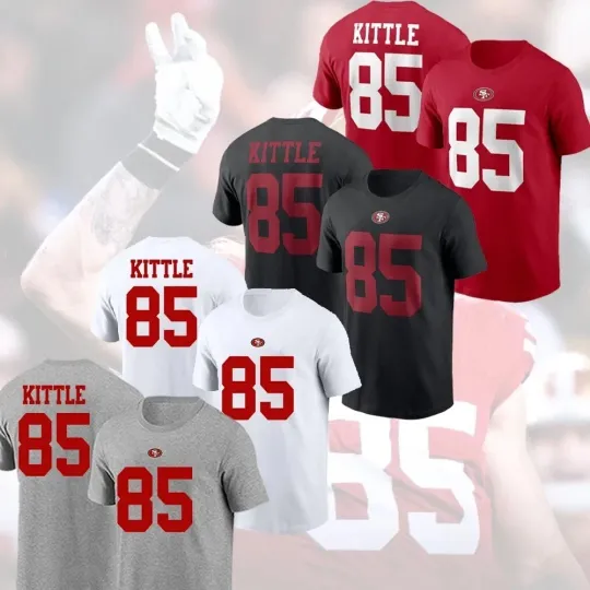 George Kittle #85 San Francisco 49ers Name and Number For Fan