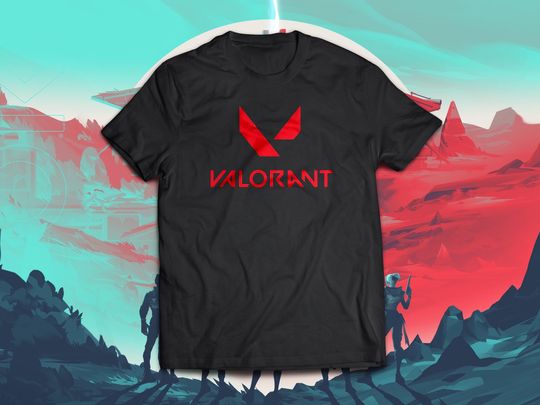 Discover Valorant Logo T-Shirt