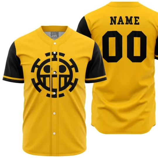 Discover Personalized Trafalgar Law One Piece Baseball