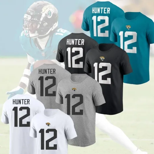 Discover 🔥HOT! Travis Hunter #12 Jacksonville Team Name and Number - Full Size