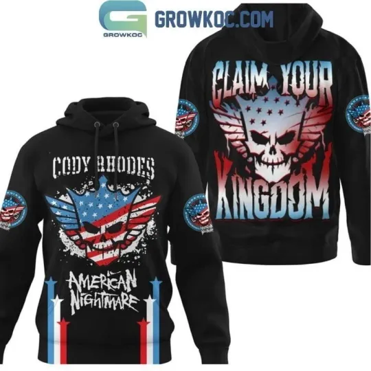 Discover The American Nightmare Cody Rhodes 3D Hoodie Full Size