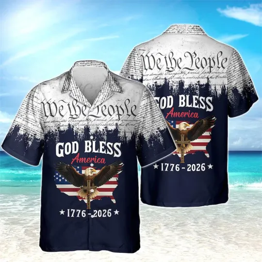 Discover We The People 250th Anniversary Hawaiian Shirt