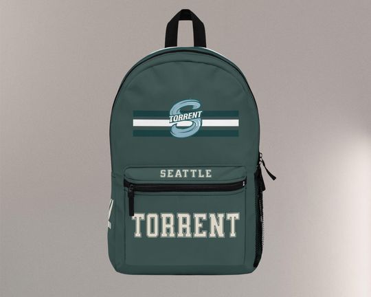 Seattle Torrent Backpack: Lightweight Sports Travel Daypack for Fans