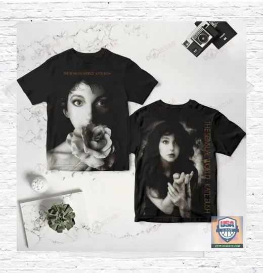 Discover Kate Bush Hot New Album Cover 3D T-Shirt