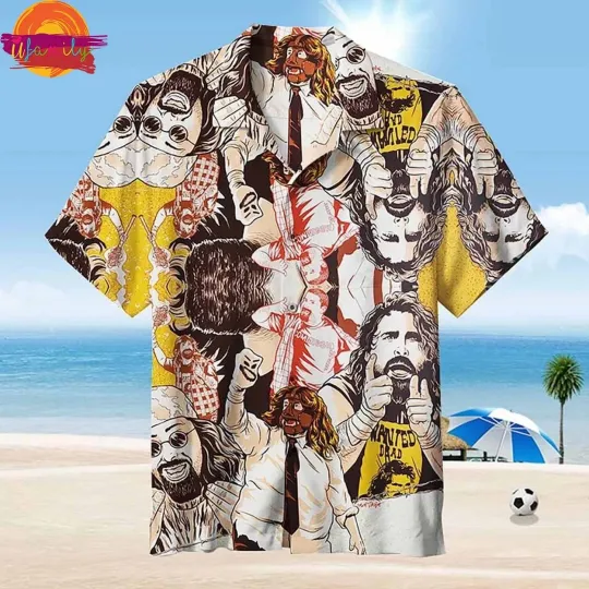 Discover Mick Foley Wrestling Entertainment Hawaiian Shirt Style