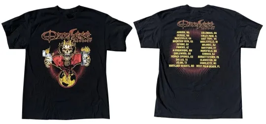 Ozzy Osbourne OzzFest 2007 Double Sided T-Shirt