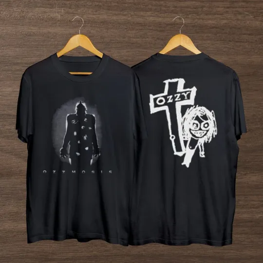 Discover Ozzy Osbourne Ozzmosis Album Music 1995 T Shirt Gift Fans All Size