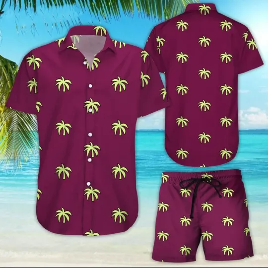 Discover Franky 1 Piece Hawaiian Shirt And Shorts,Anime Hawaiian Beach Set