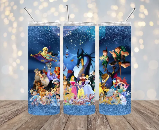 Discover Disney Characters 20 oz Stainless Steel Tumbler