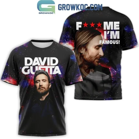 Discover New David Guetta Find Me I'm Famous Black 3D AOP Shirt
