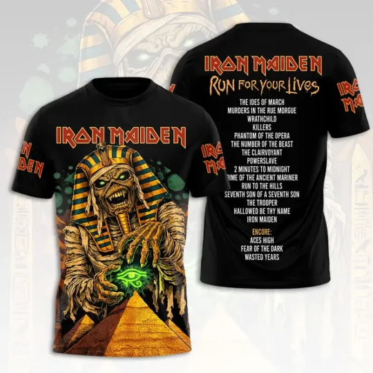 Discover Maiden 2026 World Tour Tshirt